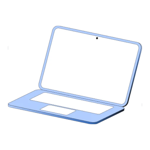 Laptop illustration