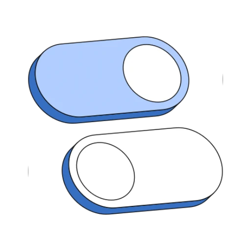 Toggle switch illustration